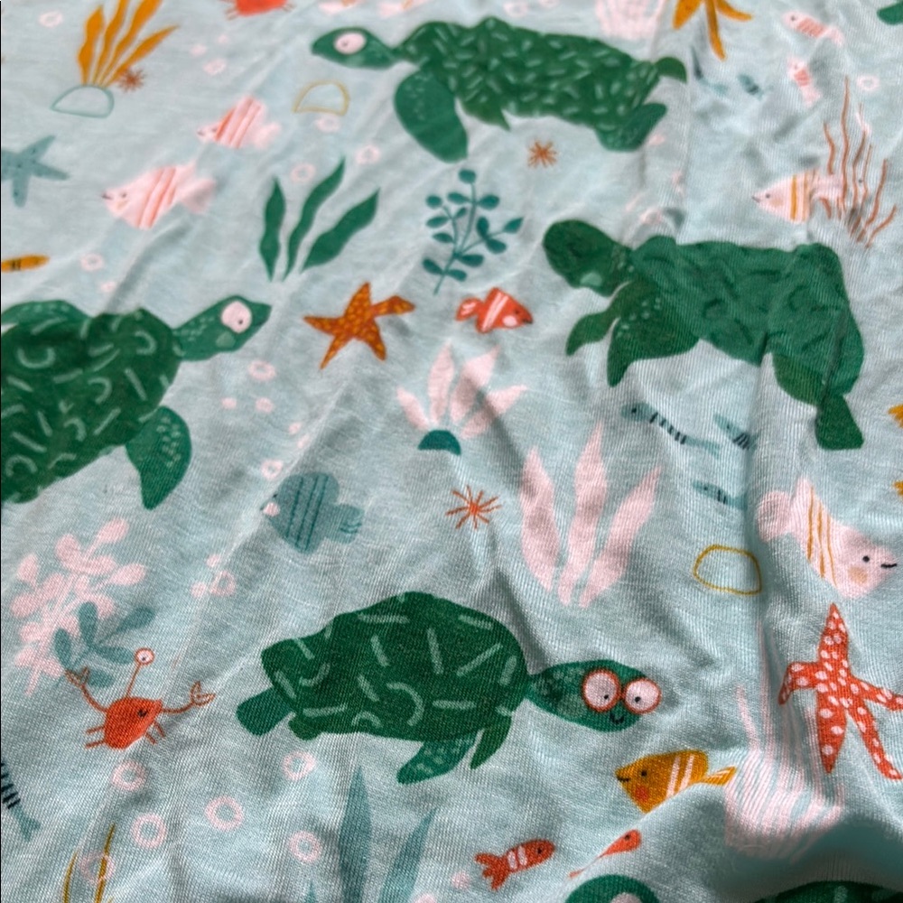 Little Sleepies Sea Turtle Friends Top - Picture 3 of 3